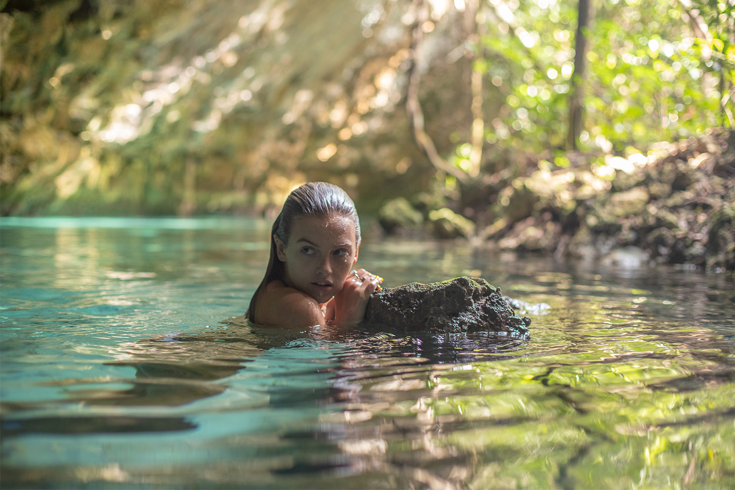 Bushman Photo - Private Tours Playa del Carmen - Cenote Photo Shoot