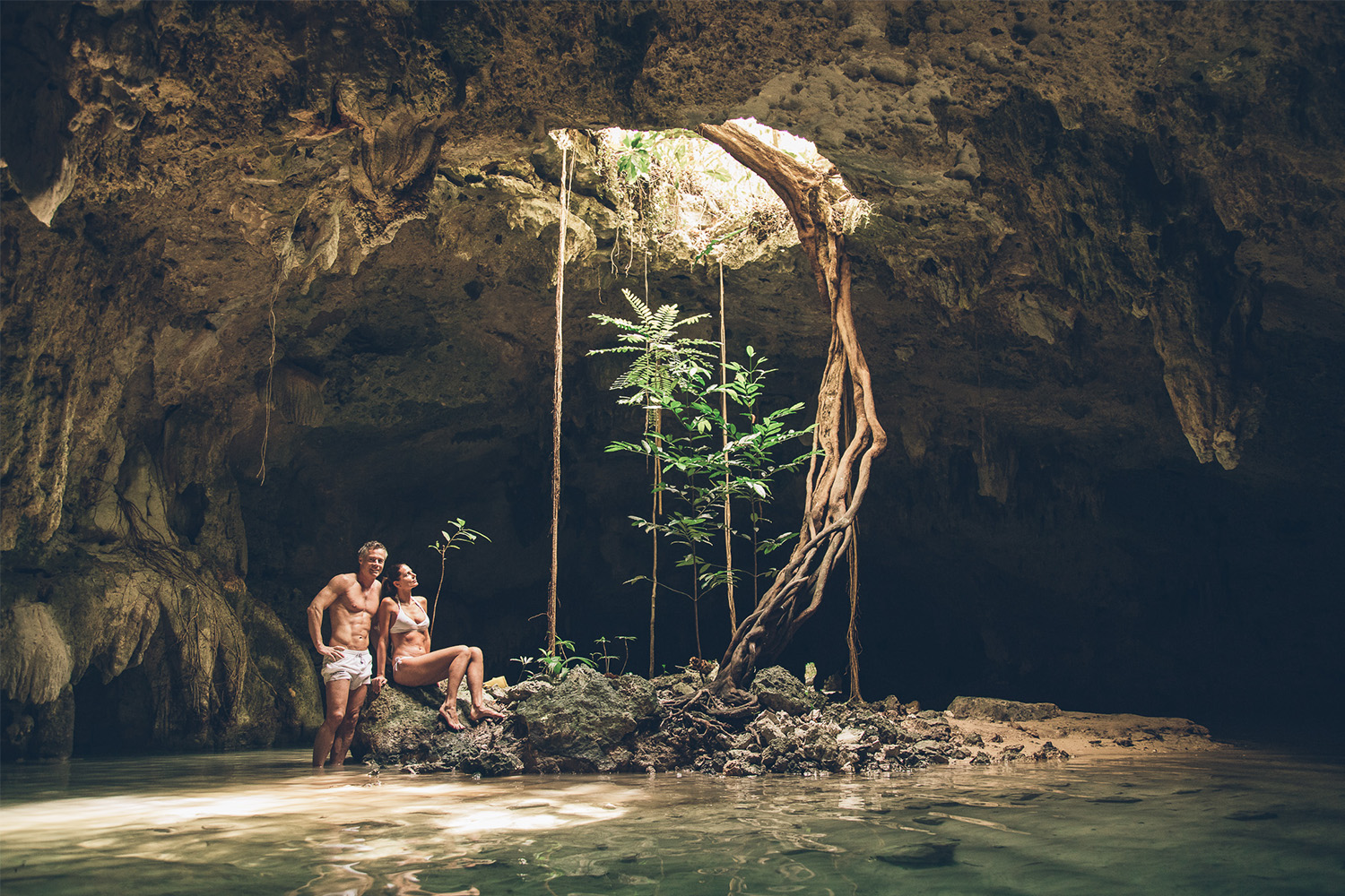 Bushman Photo - Private Tours Riviera Maya - Cenote Exploration - Cenote Photoshoot
